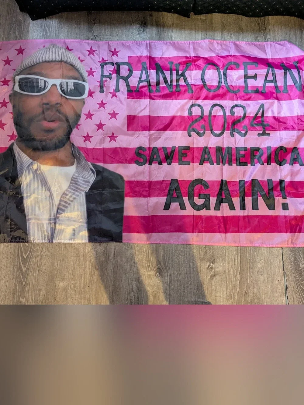 Frank Ocean Pink Flag Tapestry